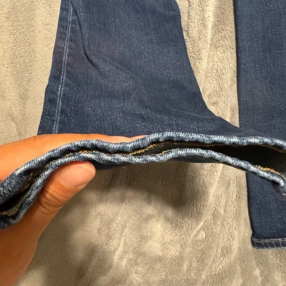 Madewell Women’s Mid Rise Kick Out Crop Preppy Jeans size 24 - Picture 4 of 9